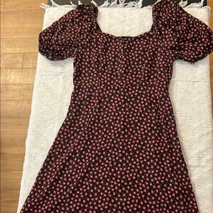 Floral Puff Sleeve Dress